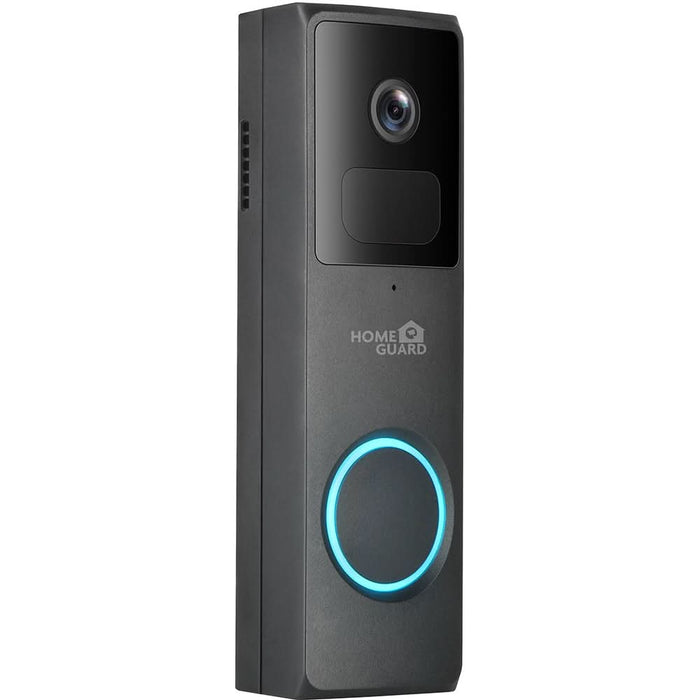Sonerie video wireless HOMEGUARD, 1296P, Wi-Fi, 4.8AH, negru WALTI