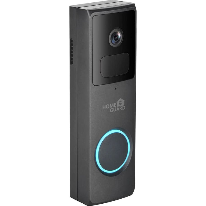 Sonerie video wireless HOMEGUARD, 1296P, Wi-Fi, 4.8AH, negru WALTI