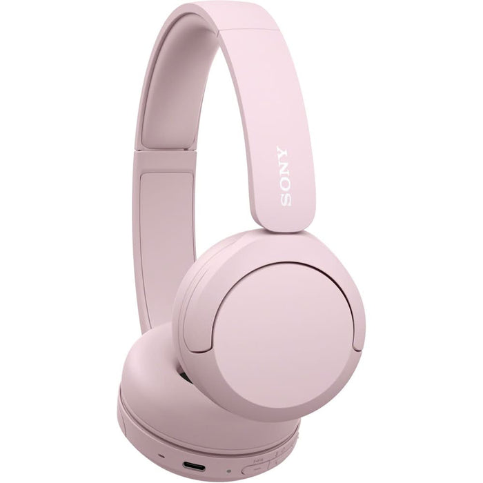 Casti SONY WH-CH520P, Bluetooth, On-Ear, Microfon, roz WALTI