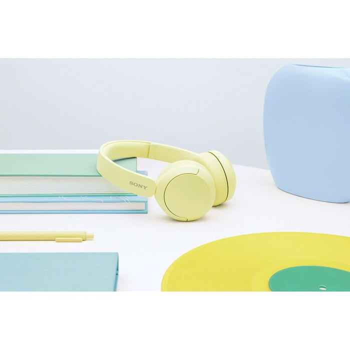 Casti SONY WH-CH520Y, Bluetooth, On-Ear, Microfon, galben WALTI
