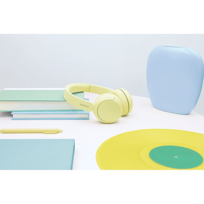 Casti SONY WH-CH520Y, Bluetooth, On-Ear, Microfon, galben WALTI