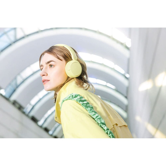 Casti SONY WH-CH520Y, Bluetooth, On-Ear, Microfon, galben WALTI