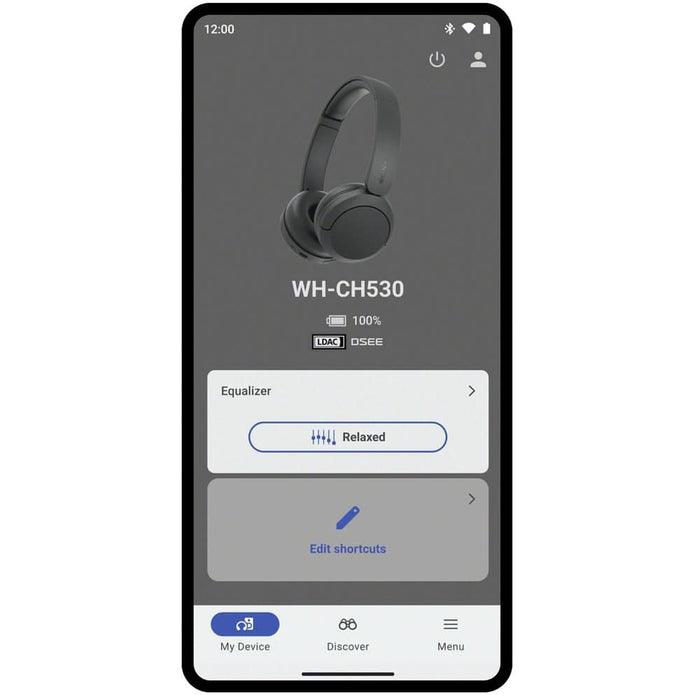 Casti SONY WH-CH530G, Bluetooth, On-Ear, Microfon, Mint WALTI