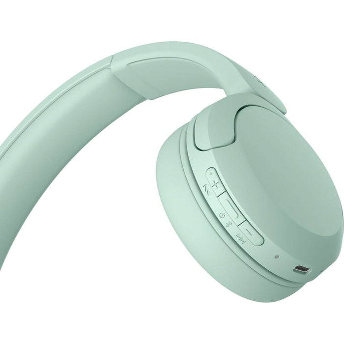 Casti SONY WH-CH530G, Bluetooth, On-Ear, Microfon, Mint WALTI