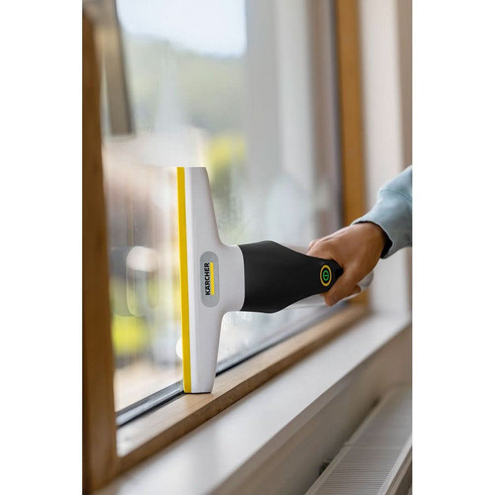 Aspirator geamuri KARCHER Comfort Precision WV 3 1.633-691.0, 0.2l, autonomie max 35 min, alb-negru WALTI