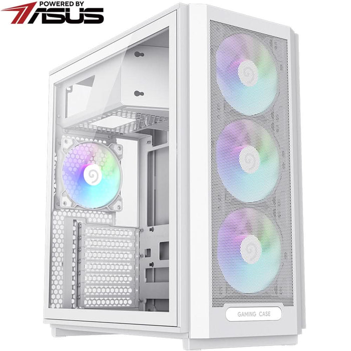 Sistem Desktop PC MYRIA STYLE V104 Powered by ASUS, AMD Ryzen 5 8400F pana la 4.7GHz, 16GB, SSD 1TB, NVIDIA GeForce RTX 5050 8GB, Ubuntu WALTI