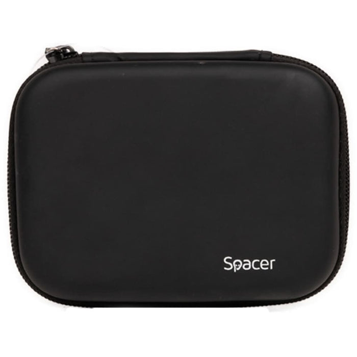 Husa hard disk extern SPACER, negru WALTI