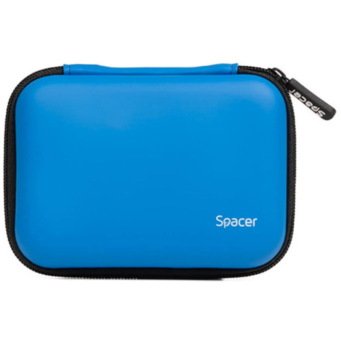 Husa hard disk extern SPACER, albastru WALTI