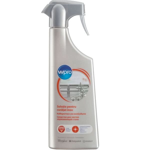 Spray pentru curatat suprafete inox WPRO 484000008493, 500 ml WALTI
