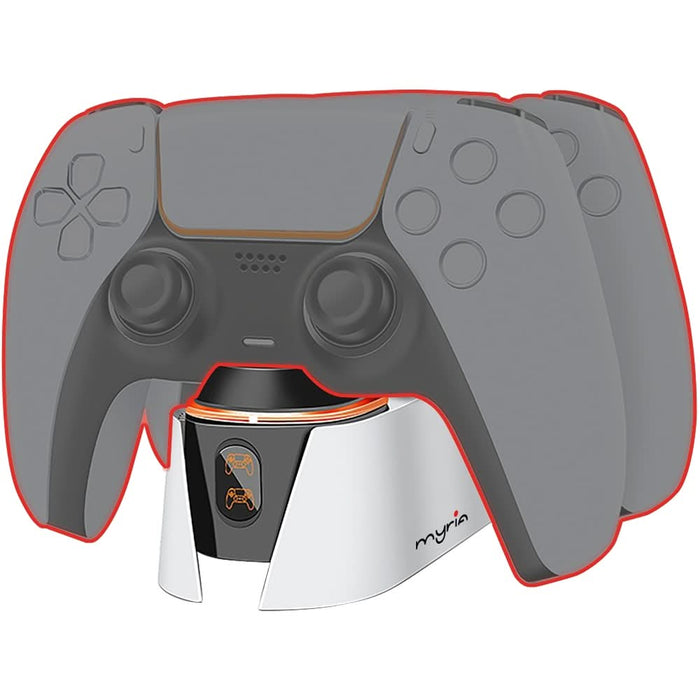 Statie de incarcare dubla MYRIA MG7417 pentru controller Dual Sense PS5 WALTI