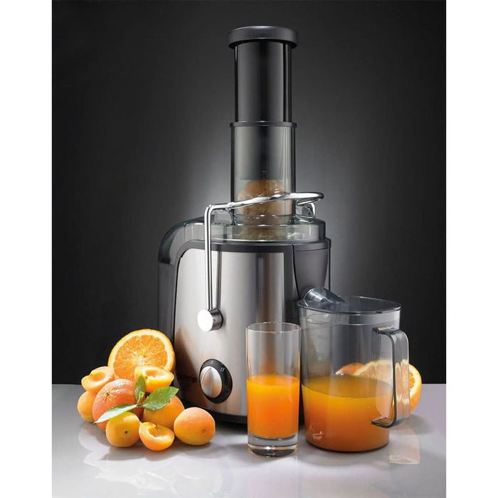 Storcator fructe si legume GORENJE JC805EII, 1.1l, 800W, 2 trepte putere, negru-argintiu WALTI