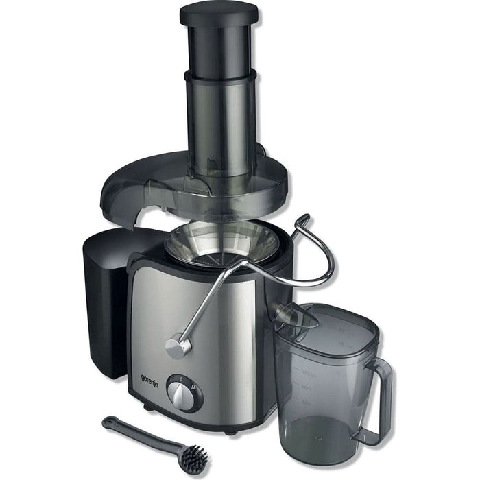 Storcator fructe si legume GORENJE JC805EII, 1.1l, 800W, 2 trepte putere, negru-argintiu WALTI