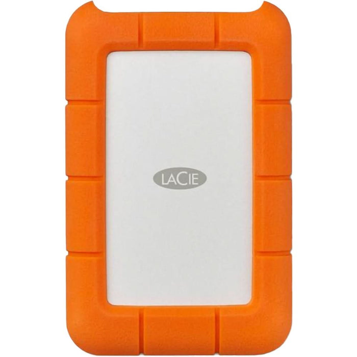 Hard Disk extern LACIE Rugged STFR2000800, 2TB, USB 3.0, argintiu-portocaliu - WALTI WALTI