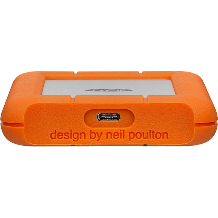 Hard Disk extern LACIE Rugged STFR2000800, 2TB, USB 3.0, argintiu-portocaliu - WALTI WALTI