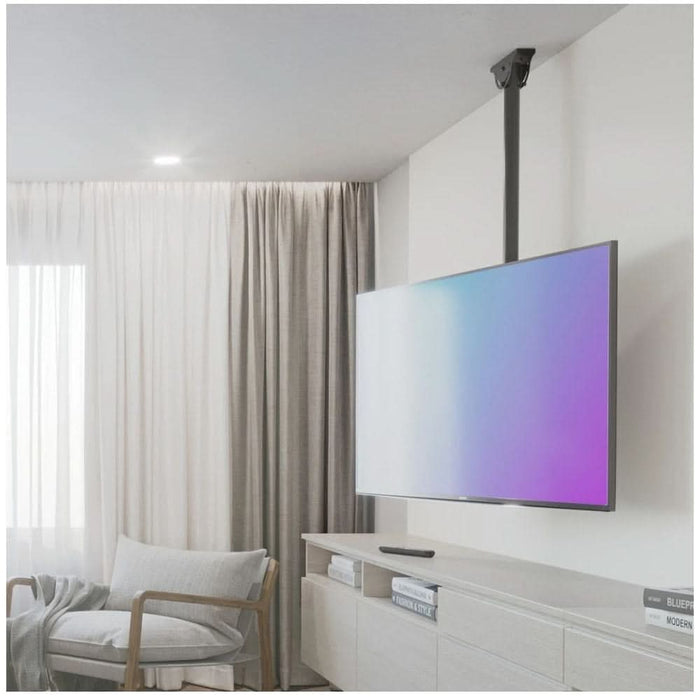 Suport TV tavan HAMA 220878, reglabil, 32-65", 50kg, negru WALTI