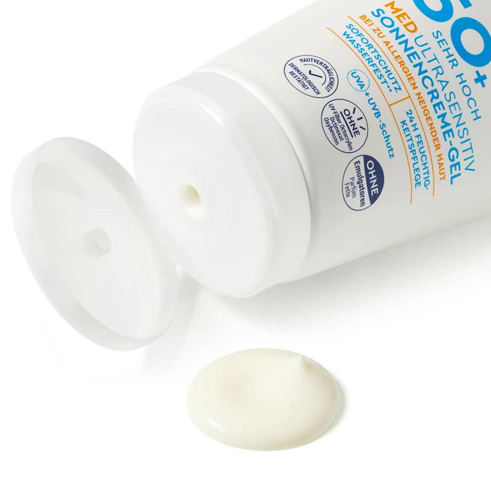 SUNDANCE Gel-cremă pentru protecție solară MED FPS 50+, 100 ml WALTI