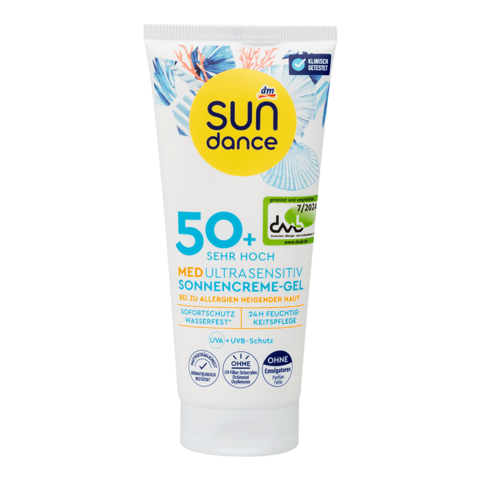 SUNDANCE Gel-cremă pentru protecție solară MED FPS 50+, 100 ml WALTI