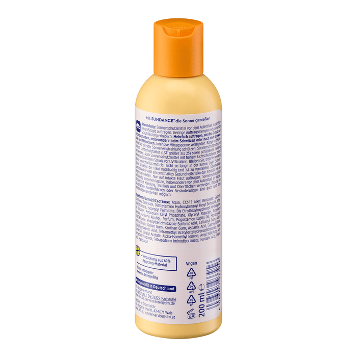 SUNDANCE Loțiune de plajă Summer Scent FPS 30, 200 ml WALTI