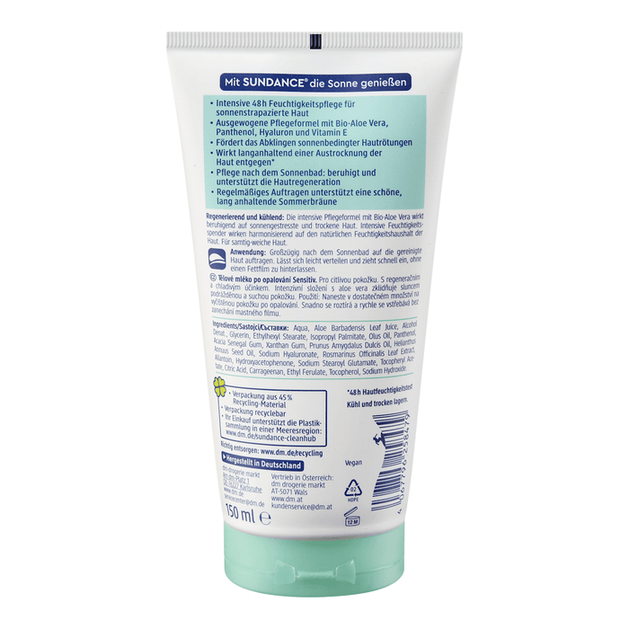 SUNDANCE Loțiune după plajă pentru piele sensibilă, 150 ml - WALTI WALTI
