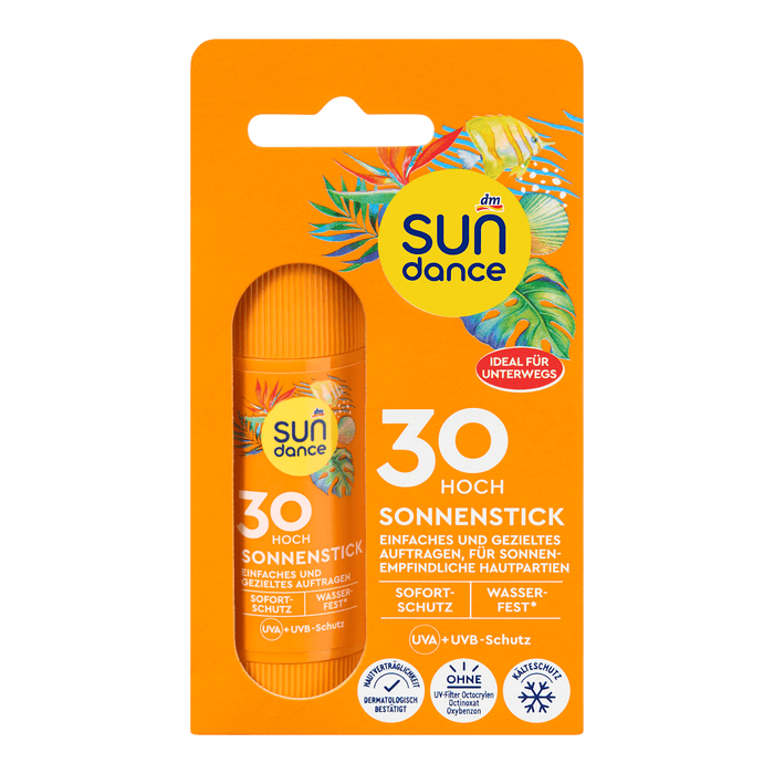 SUNDANCE Stick de protecție solară de îngrijire pentru față și buze SPF 30, 20 g WALTI