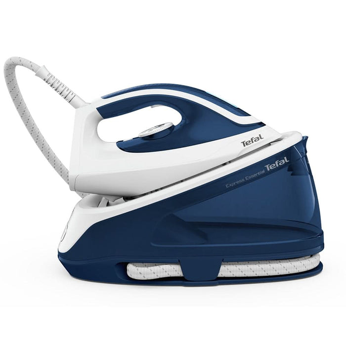 Statie de calcat TEFAL Express Essential SV6116E0, 2200W, 270g/min, 1.4l, talpa ceramica, alb-albastru WALTI