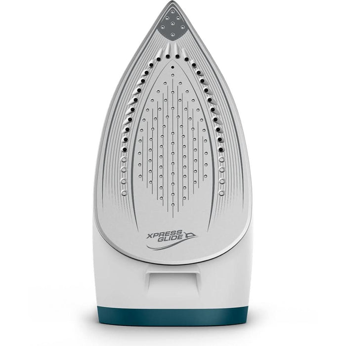 Statie de calcat TEFAL Power Pro Compact SV6212E0, 2400W, 380g/min, 1.7l, talpa ceramica Xpress Glide, albastru-alb WALTI