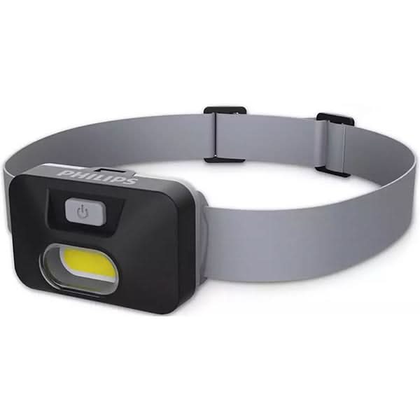 Lanterna LED frontala PHILIPS SFL1000H/10, 130 lumeni, bateria AAA, gri WALTI