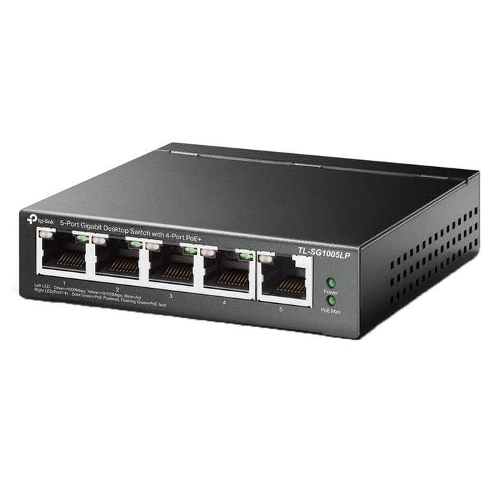 Switch TP-LINK TL-SG1005LP, 5 porturi Gigabit, negru WALTI