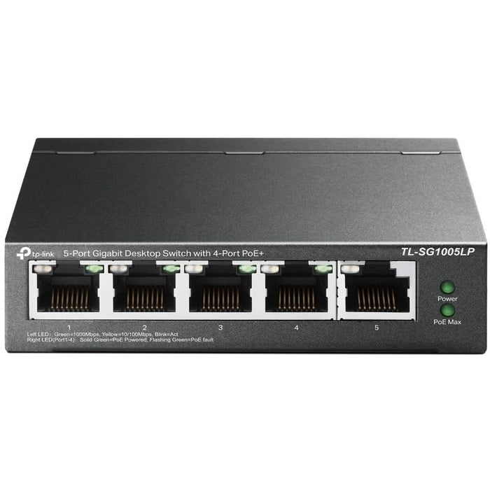 Switch TP-LINK TL-SG1005LP, 5 porturi Gigabit, negru WALTI