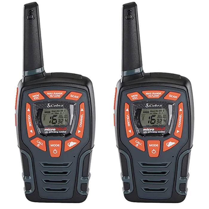 Set statii emisie-receptie COBRA AM855, 16 canale, raza 10km, 2buc WALTI