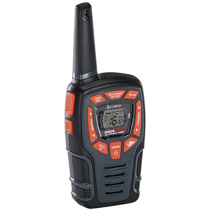 Set statii emisie-receptie COBRA AM855, 16 canale, raza 10km, 2buc WALTI