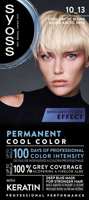 syoss Vopsea permanentă blond arctic 10-13, 1 buc WALTI