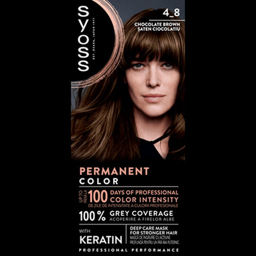 syoss Baseline Color Vopsea de Par Nuanta Chocolate Brown 115 ml - WALTI WALTI
