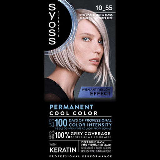 syoss Baseline Color Vopsea de Par Nuanta Ultra Platinum Blond 115 ml - WALTI WALTI