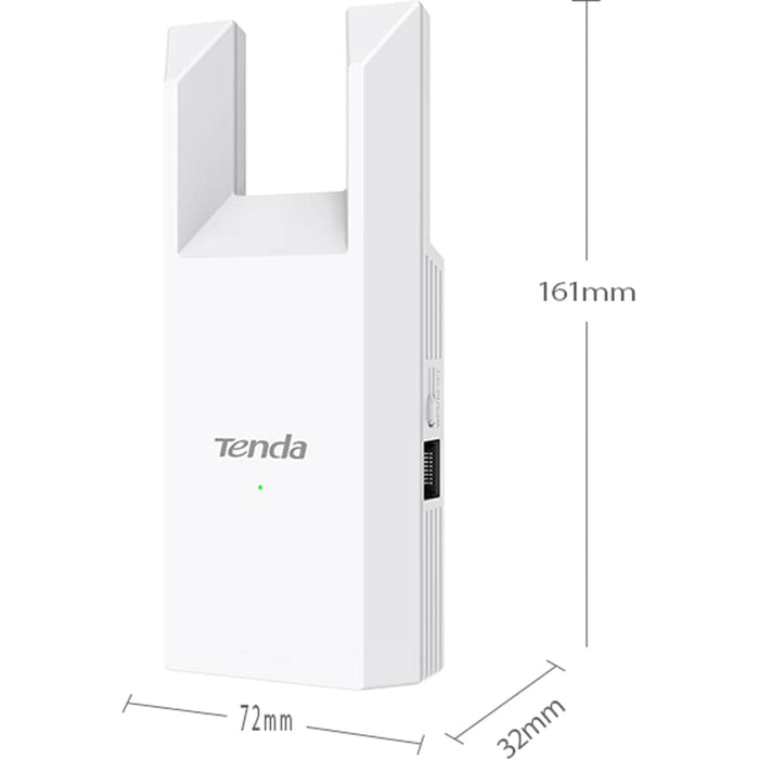 Wireless Range Extender TENDA T10, 300 Mbps, alb WALTI