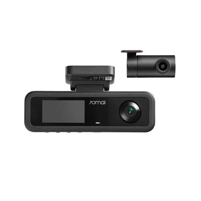 Camera auto tripla DVR 70MAI T400-1, GPS, 2K, G-Senzor, negru WALTI
