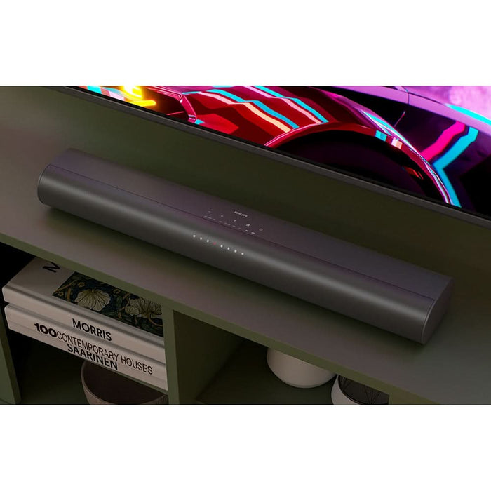 Soundbar PHILIPS TAB6100/10, 2.1, 400W, Bluetooth, Subwoofer Wireless, Dolby Atmos, negru WALTI