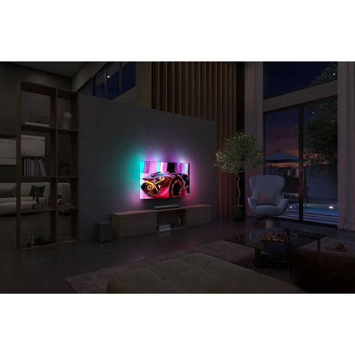 Soundbar PHILIPS TAB6100/10, 2.1, 400W, Bluetooth, Subwoofer Wireless, Dolby Atmos, negru WALTI