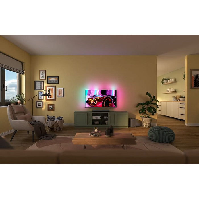 Soundbar PHILIPS TAB6100/10, 2.1, 400W, Bluetooth, Subwoofer Wireless, Dolby Atmos, negru WALTI