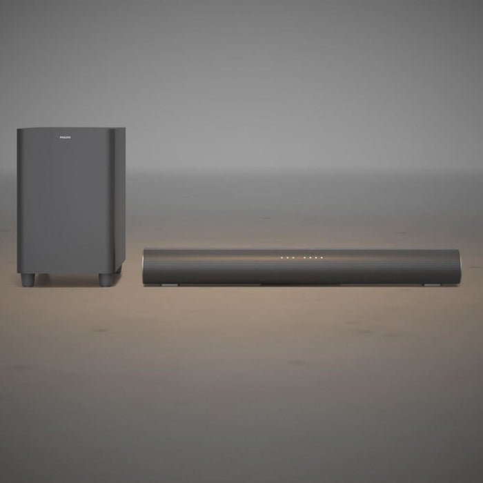 Soundbar PHILIPS TAB6100/10, 2.1, 400W, Bluetooth, Subwoofer Wireless, Dolby Atmos, negru WALTI