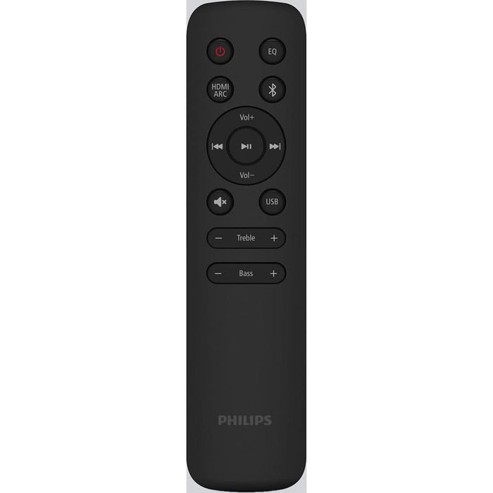 Soundbar PHILIPS TAB6100/10, 2.1, 400W, Bluetooth, Subwoofer Wireless, Dolby Atmos, negru WALTI