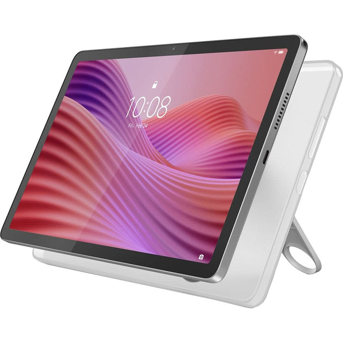 Tableta LENOVO Tab, 10.1", 128GB, 4GB RAM, Wi-Fi, Luna Grey + Clear Case WALTI