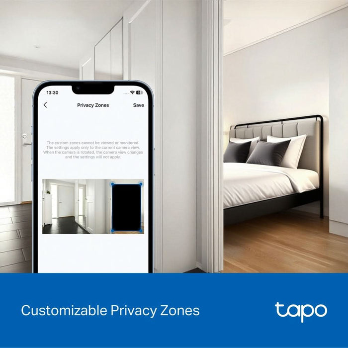 Camera IP Wireless interior TP-LINK Tapo C250, 4K 2160p, IR, Night Vision, alb WALTI