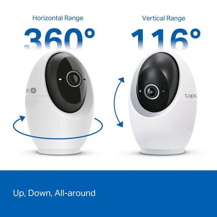 Camera IP Wireless Tapo C260, 8MP, IR, Night Vision, alb WALTI