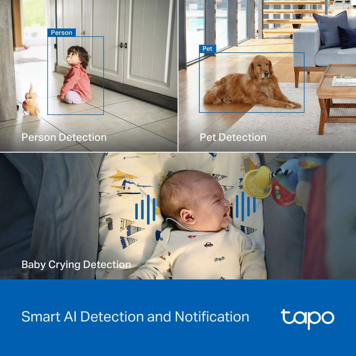 Camera IP Wireless Tapo C260, 8MP, IR, Night Vision, alb WALTI