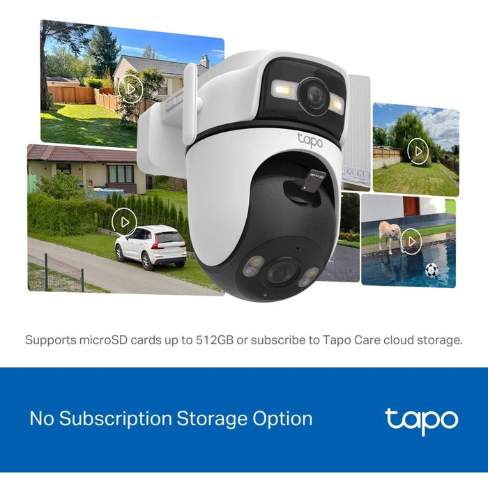 Camera IP Wireless TP-LINK Tapo C545D, 2K 1296p, IR, NightVision, alb WALTI