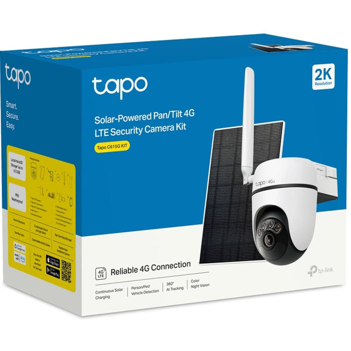 Camera IP Wireless TP-LINK Tapo C615G, 2K 1296p, IR, NightVision, alb WALTI