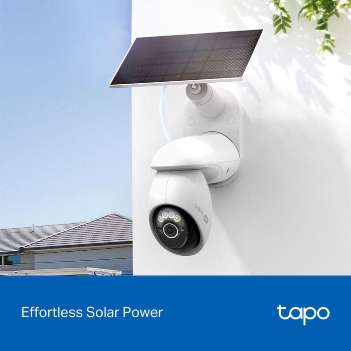 Kit camera IP Wireless exterior TP-LINK Tapo C660, 8MP, 2160 p, IP66, IR, Night Vision, alb WALTI