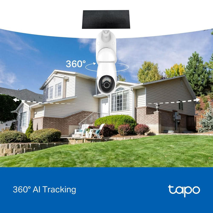 Kit camera IP Wireless exterior TP-LINK Tapo C660, 8MP, 2160 p, IP66, IR, Night Vision, alb WALTI