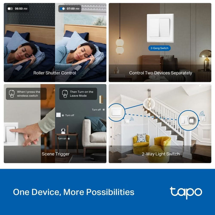 Modul de comutare inteligent TP-LINK Tapo S112, Wi-Fi, alb WALTI